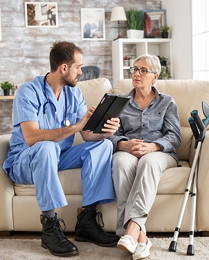 Group therapy session